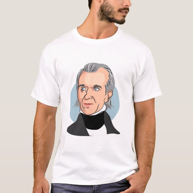 Camiseta James Knox Polk (Anverso)