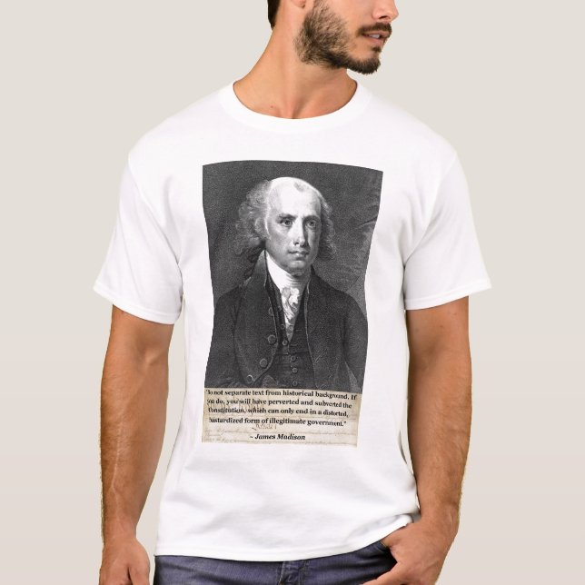 Camiseta James Madison (Anverso)