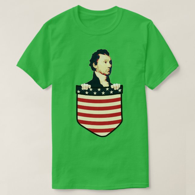 Camiseta James Monroe En Mi Bolsillo (Diseño del anverso)
