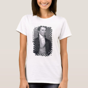 Camiseta James Monroe, grabado por Asher Brown Durand (1796
