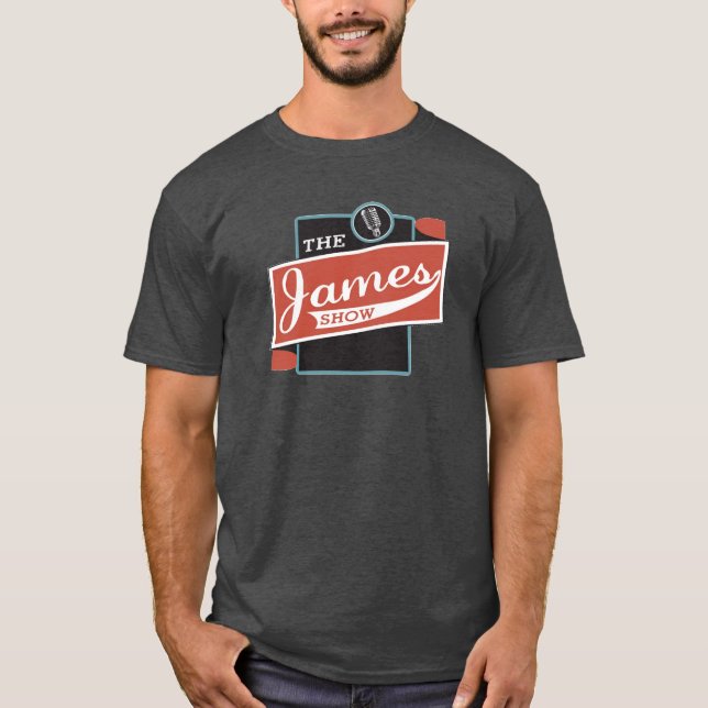 Camiseta James Show Gray T-shirt (Anverso)