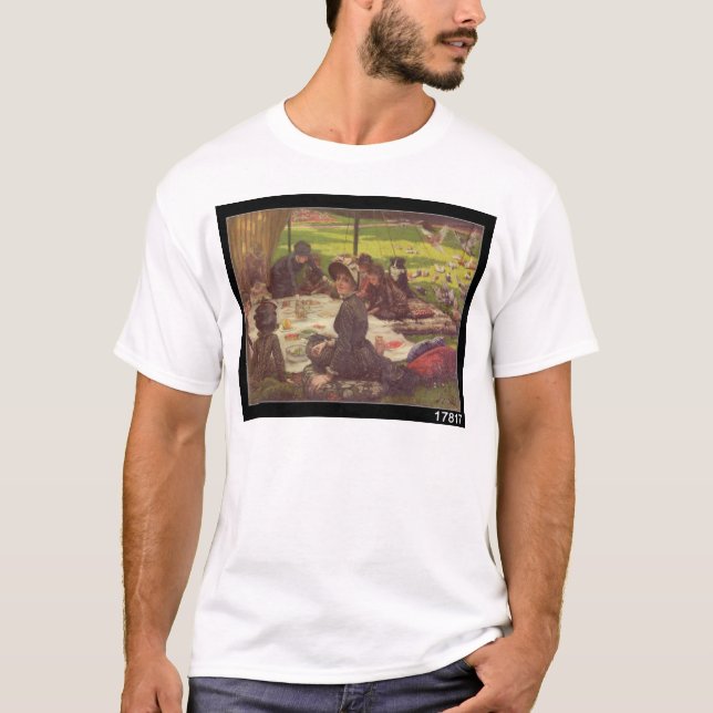 Camiseta James Tissot el | la comida campestre, c.1881-2 (Anverso)