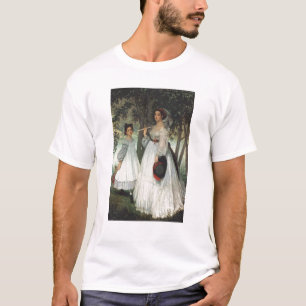 Camiseta James Tissot el las dos hermanas: Retrato, 1863