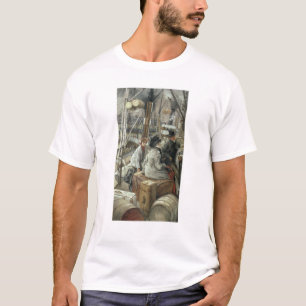 Camiseta James Tissot el   por el agua, c.1881-2