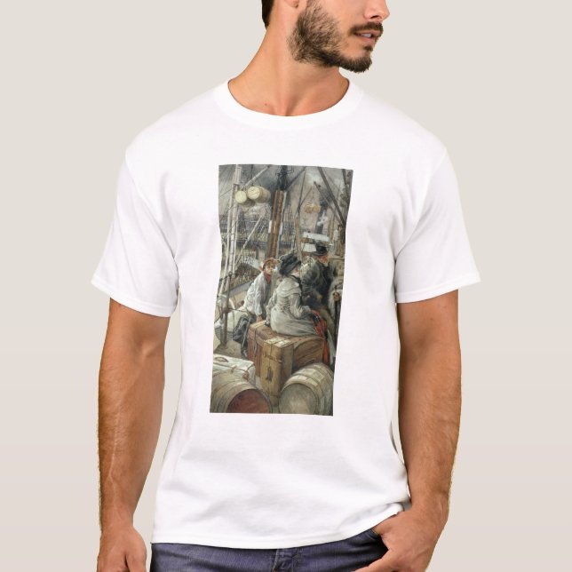 Camiseta James Tissot el | por el agua, c.1881-2 (Anverso)