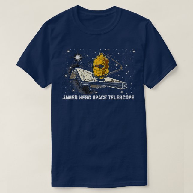Camiseta James Webb Espacio elescopio JWS Astronomía Astrop (Diseño del anverso)