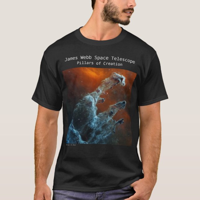 Camiseta James Webb Pillars of Creation T-Shirt (Anverso)