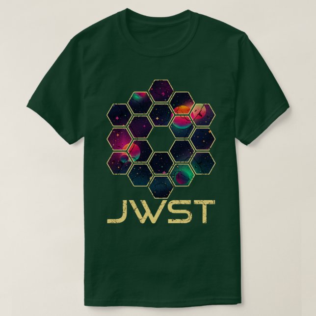 Camiseta James Webb Space elescope JWS Astronomía Ciencia L (Diseño del anverso)