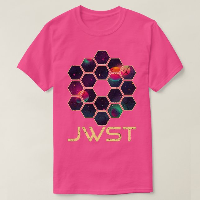 Camiseta James Webb Space Telescope JWST 2 (Diseño del anverso)