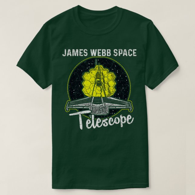 Camiseta James Webb Space Telescope JWST 9 (Diseño del anverso)