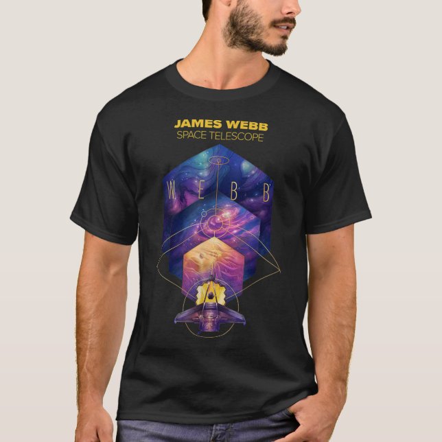 Camiseta James Webb Space Telescope JWST Astronomía Ciencia (Anverso)