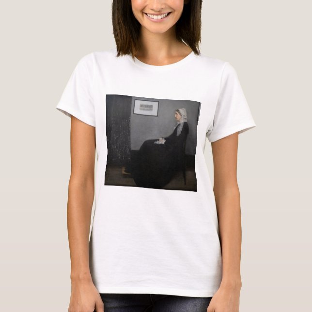 Camiseta James Whistler - Retrato de la madre del artista (Anverso)