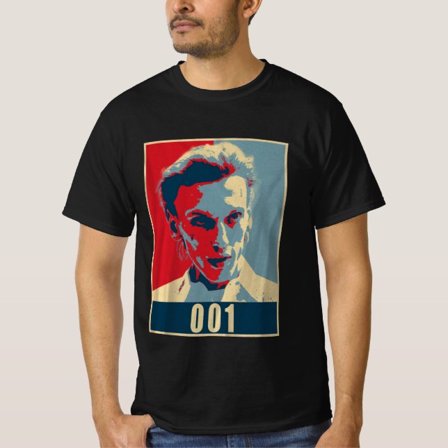 Camiseta Jamie Campbell Bower vintage (Anverso)