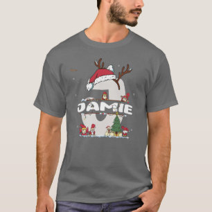 Camiseta Jamie Christmasw Jamie Name para divertidas navida