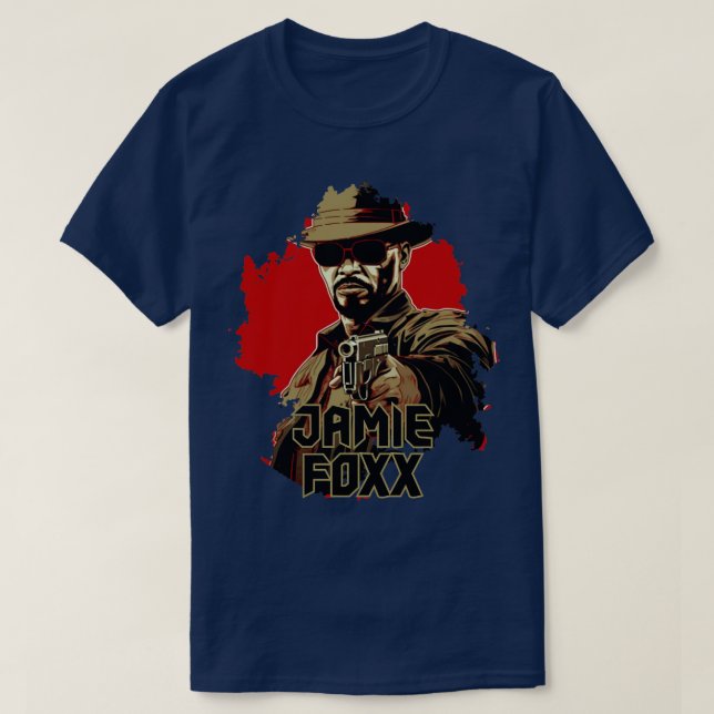 Camiseta jamie foxx 2 (Diseño del anverso)