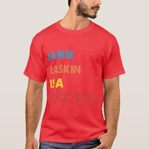 Camiseta Jamie Raskin es una estrella de rock vintage