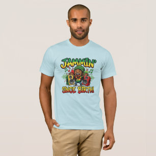 Camiseta Jammin' desde Birth Reggae