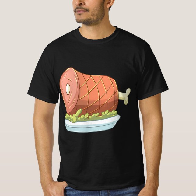 Camiseta Jamón de fiesta (Anverso)