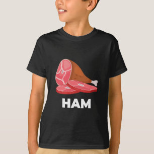 Camiseta Jamón que combina con platos Comida Disfraces Navi