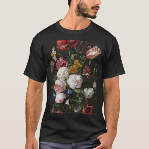 Camiseta Jan Davidsz. De Heem - Vida fija con flores