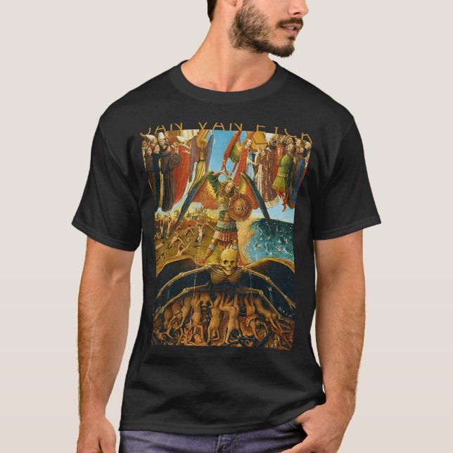 Camiseta Jan Van Eyck El Último Juicio A Los Artistas (Anverso)