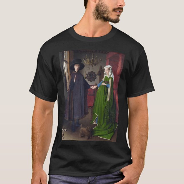 Camiseta Jan Van Eyck - Giovanni Arnolfini Y Su Novia (Anverso)