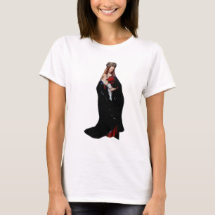 Camiseta Jan van Eyck - La Virgen en la iglesia Arte fino