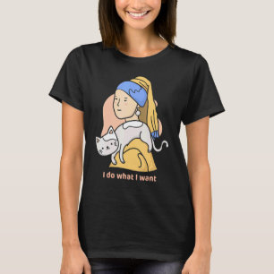 Camiseta Jan Vermeer El Chica Con La Perla Earring