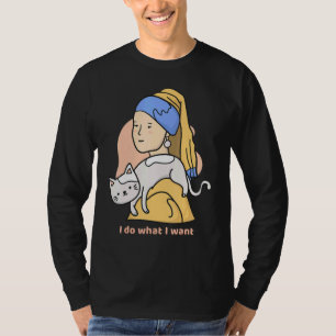 Camiseta Jan Vermeer El Chica Con La Perla Earring