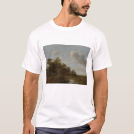 Camiseta Jan Vermeer van Haarlem, Paisaje con granja
