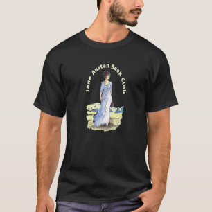 Camiseta Jane Austen Book Club Viejo Retrato Romanti