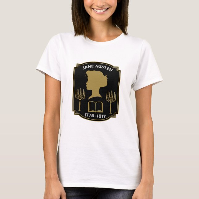 Camiseta Jane Austen English Novelist (Anverso)