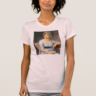 Camiseta Jane Austen firmó el retrato