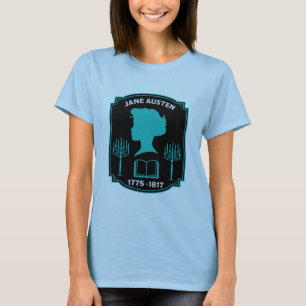 Camiseta Jane Austen novelista inglesa