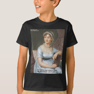 Camiseta Jane Austen Te Amó Menos Cita En Regalos Y Tarjeta