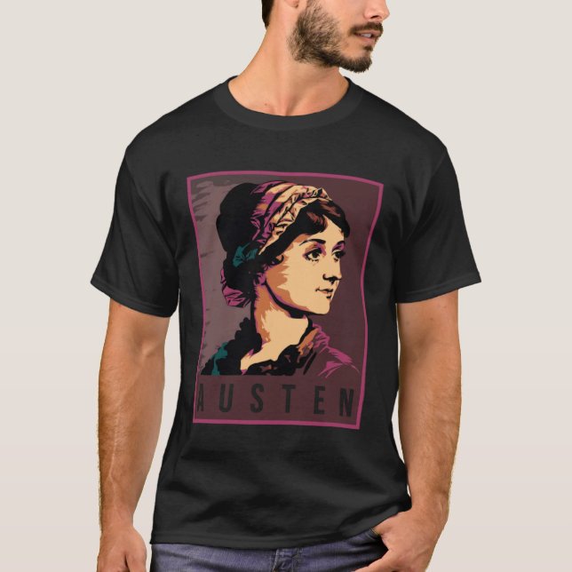 Camiseta Jane Austen Womens History Month Feminist Reading (Anverso)