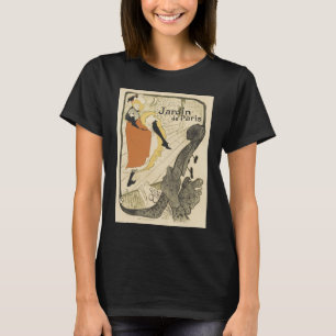 Camiseta Jane Avril, bailarina de Art Nouveau, de Toulouse 
