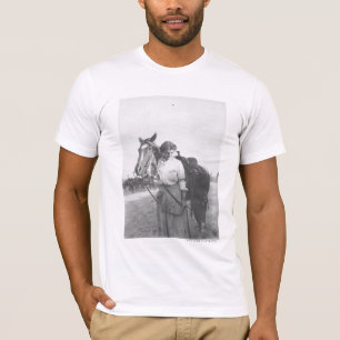 Camiseta Jane Bernoudi y su caballo