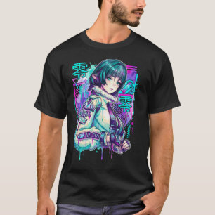 Camiseta Jane Doe ZZZ Construcción de Metal Dentado