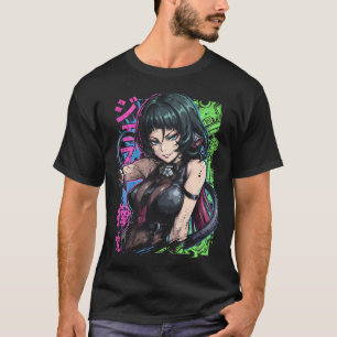 Camiseta Jane Doe ZZZ Construcción de Metal Dentado