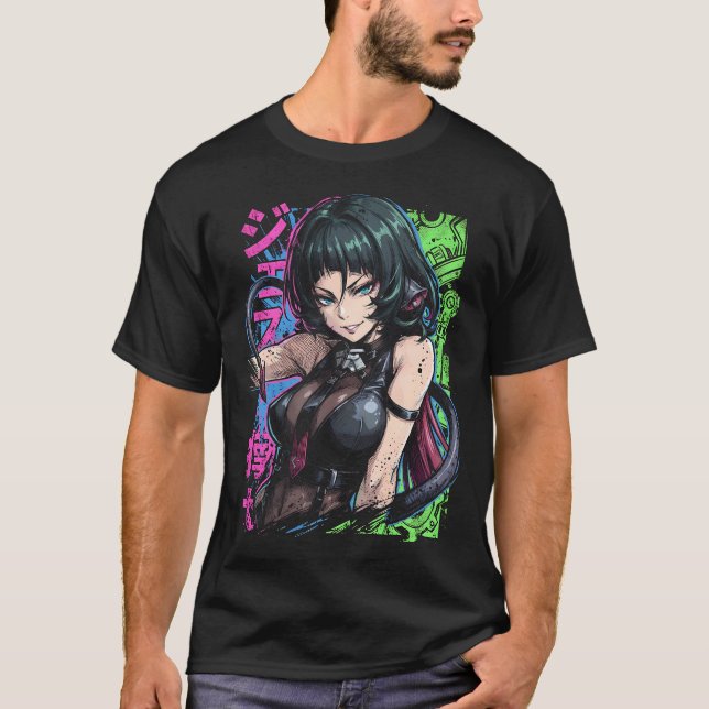 Camiseta Jane Doe ZZZ Construcción de Metal Dentado (Anverso)