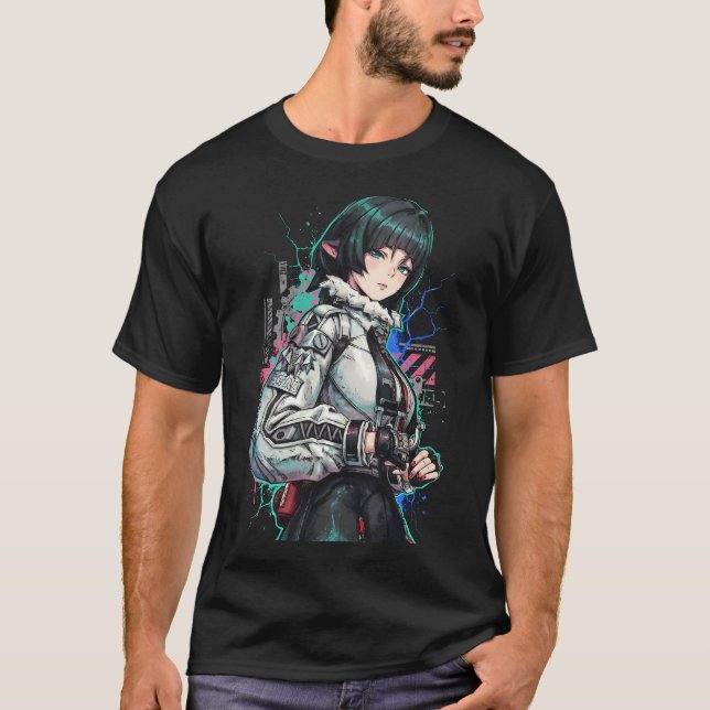 Camiseta Jane Doe ZZZ Construcción de Metal Dentado (Anverso)