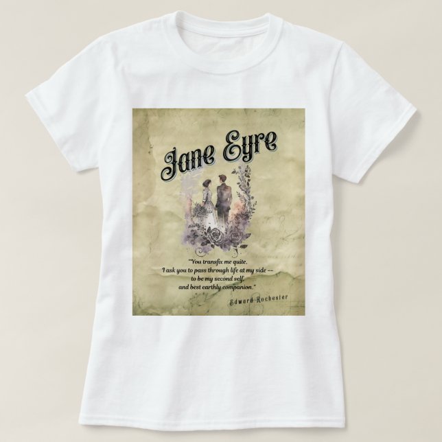 Camiseta Jane Eyre (Diseño del anverso)