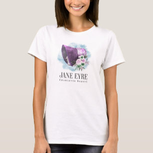 Camiseta Jane Eyre Bonnet Purple Bonnet y Flores