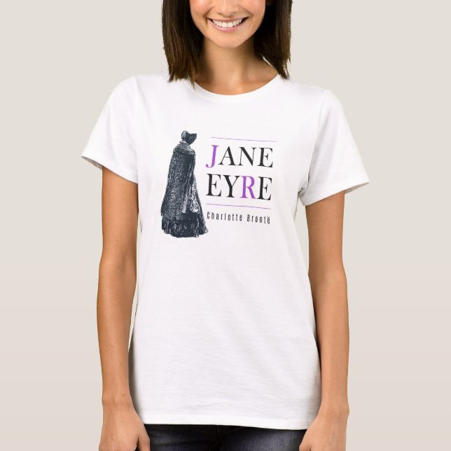 Camiseta Jane Eyre en Cabo y Bonnet (Anverso)