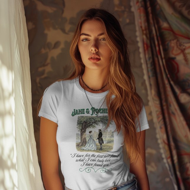 Camiseta Jane & Rochester Thornfield Hall Green (Subido por el creador)