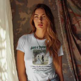 Camiseta Jane & Rochester Thornfield Hall Verde