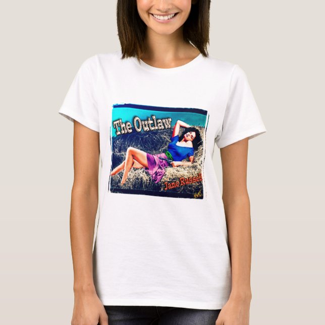 Camiseta Jane Russell en "proscrito " (Anverso)