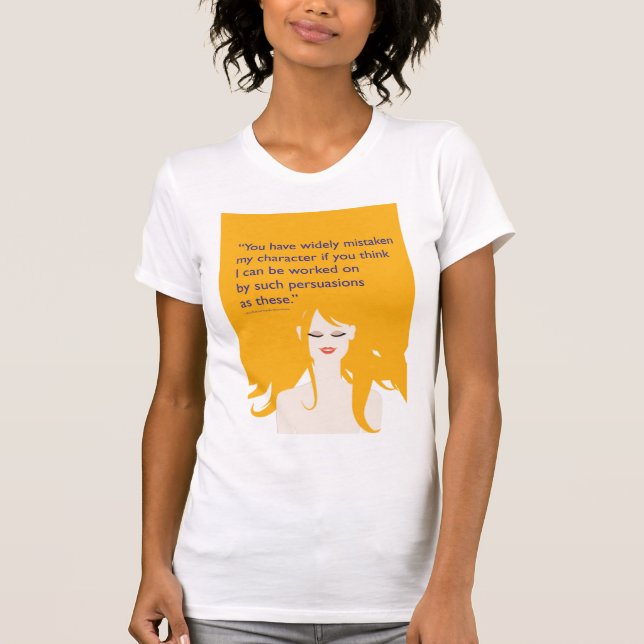 Camiseta janeausten (Anverso)