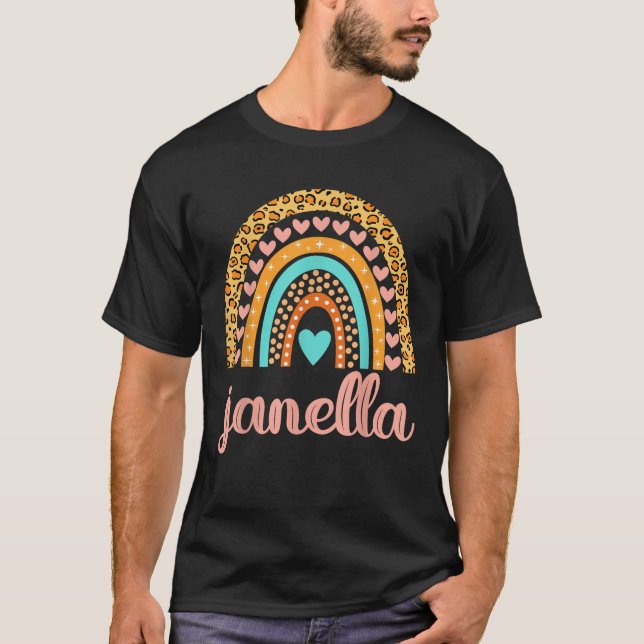 Camiseta Janella Janella Name Birthday Gift (Anverso)